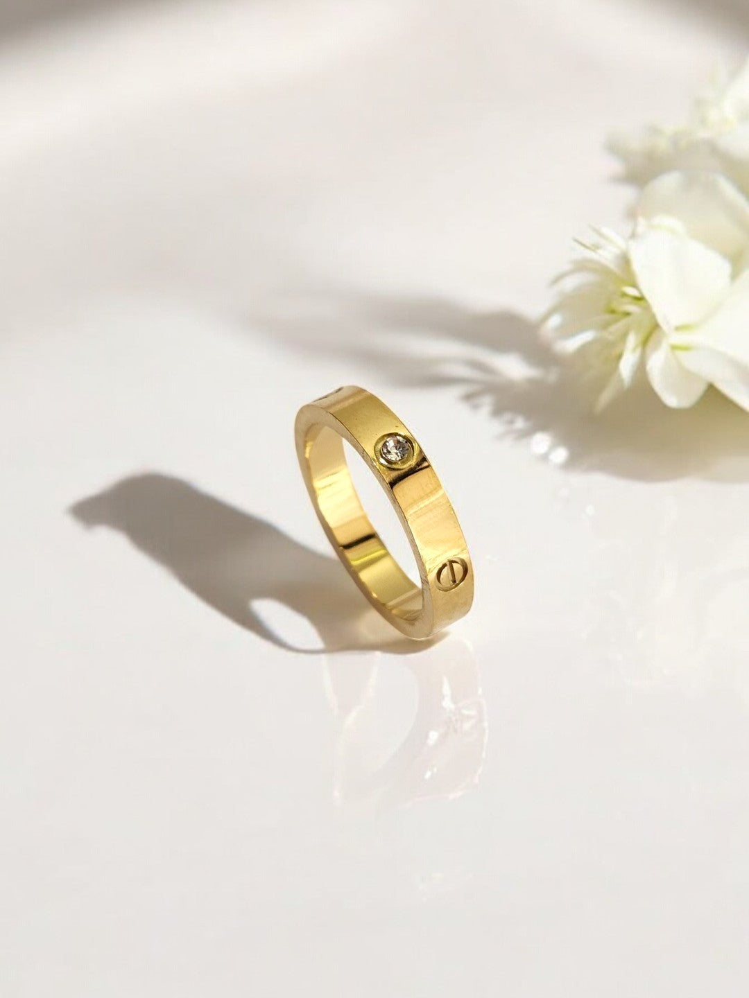 GOLD CARTIER SHERINE RING