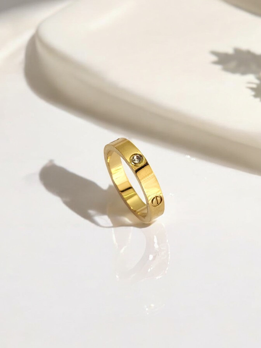 GOLD CARTIER SHERINE RING