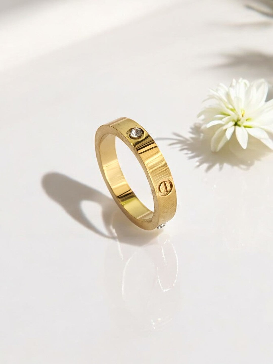 GOLD CARTIER SHERINE RING