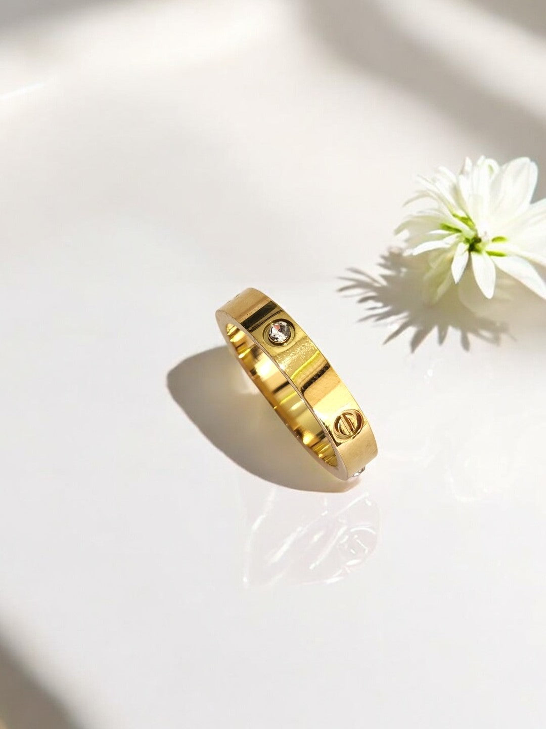 GOLD CARTIER SHERINE RING