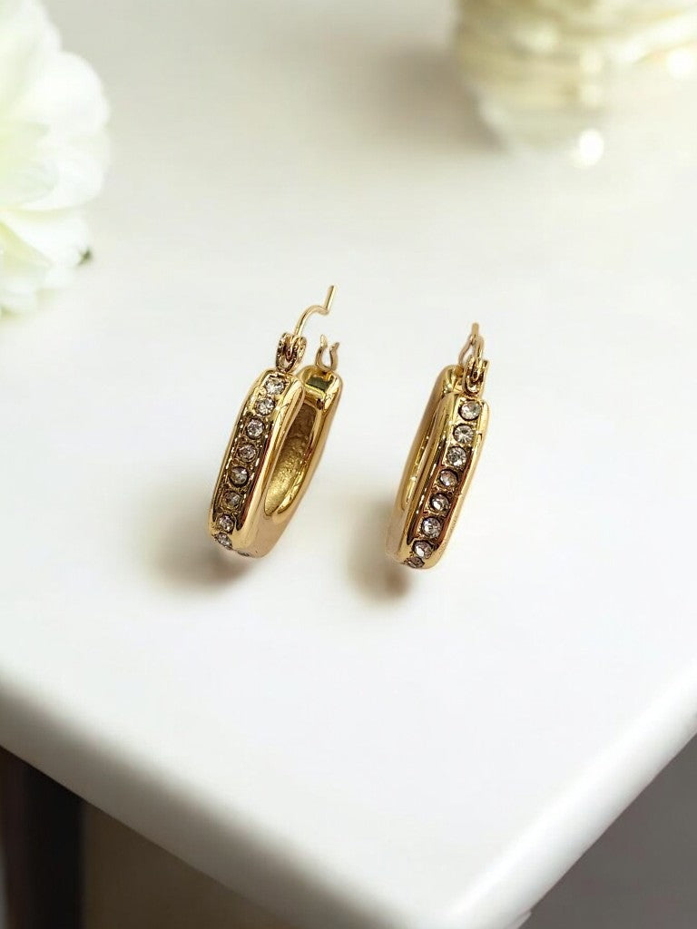 GOLD DIAMOND WAIRMEY EARRINGS