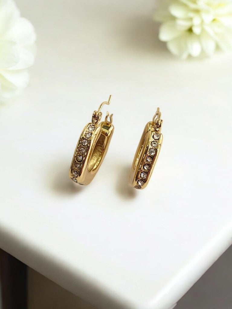 GOLD DIAMOND WAIRMEY EARRINGS