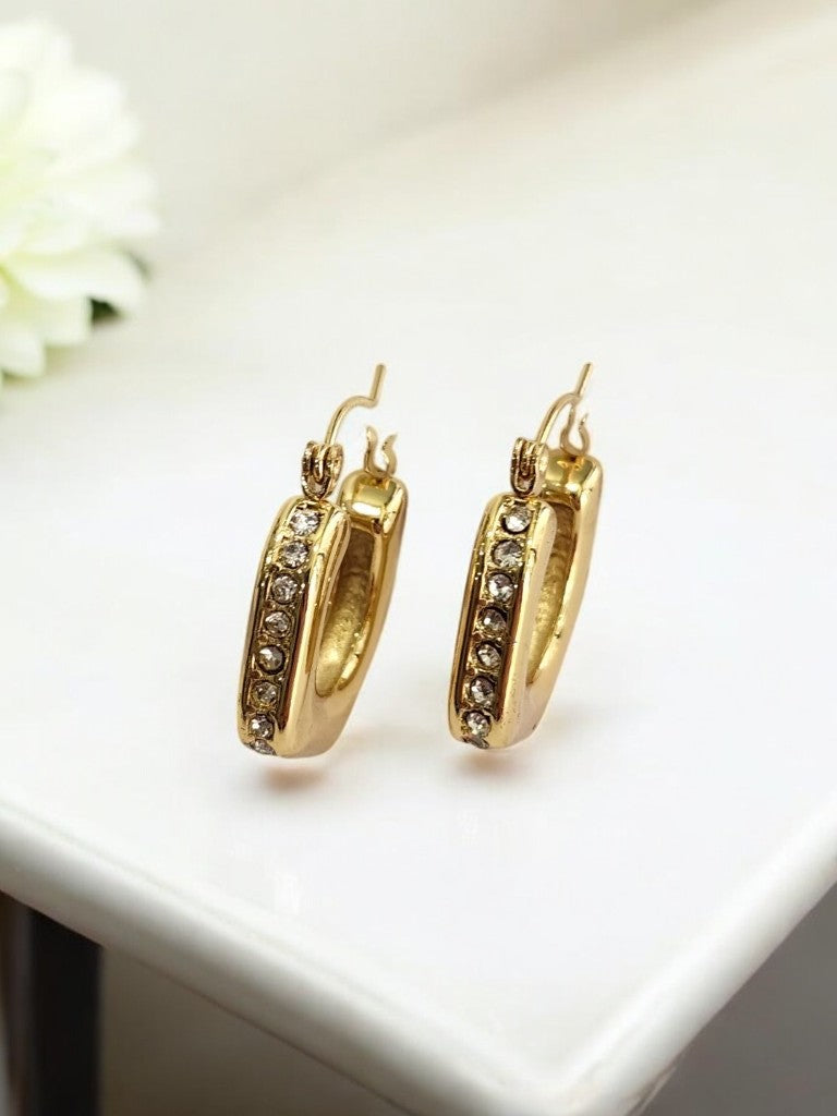 GOLD DIAMOND WAIRMEY EARRINGS