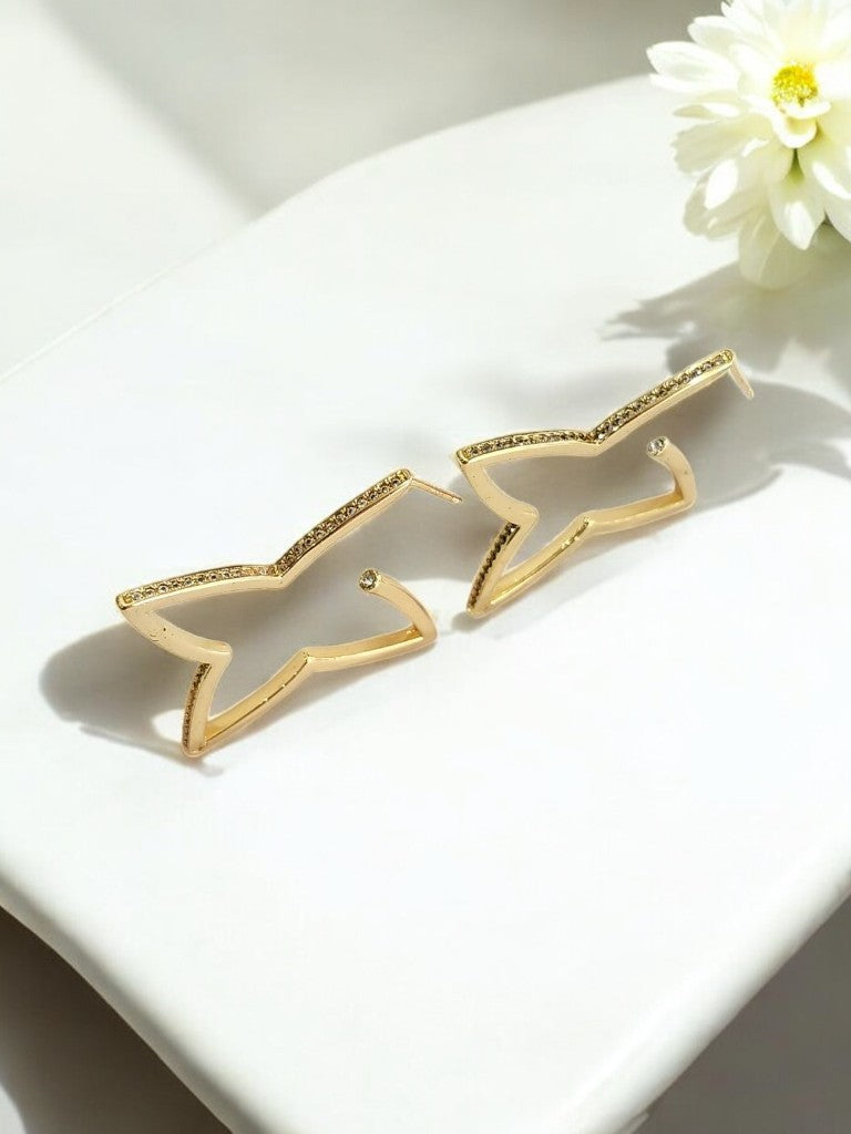 GOLD STAR LV DITYAA EARRING