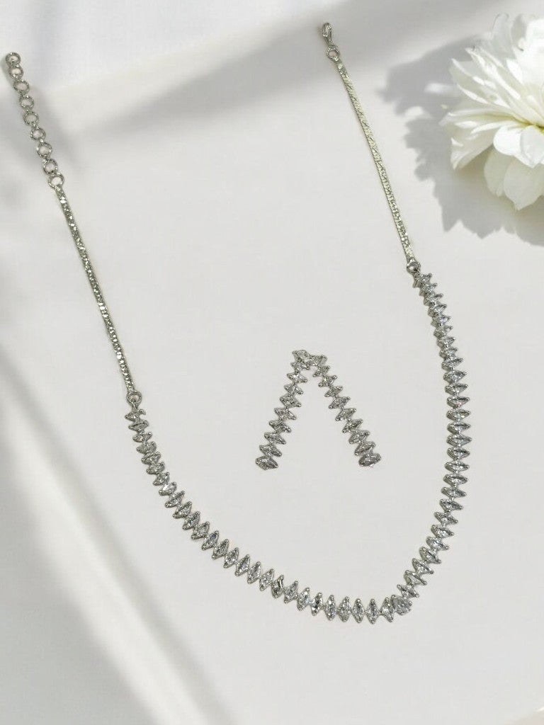 ANURYA TENNIS DIAMOND JEWELLERY SET