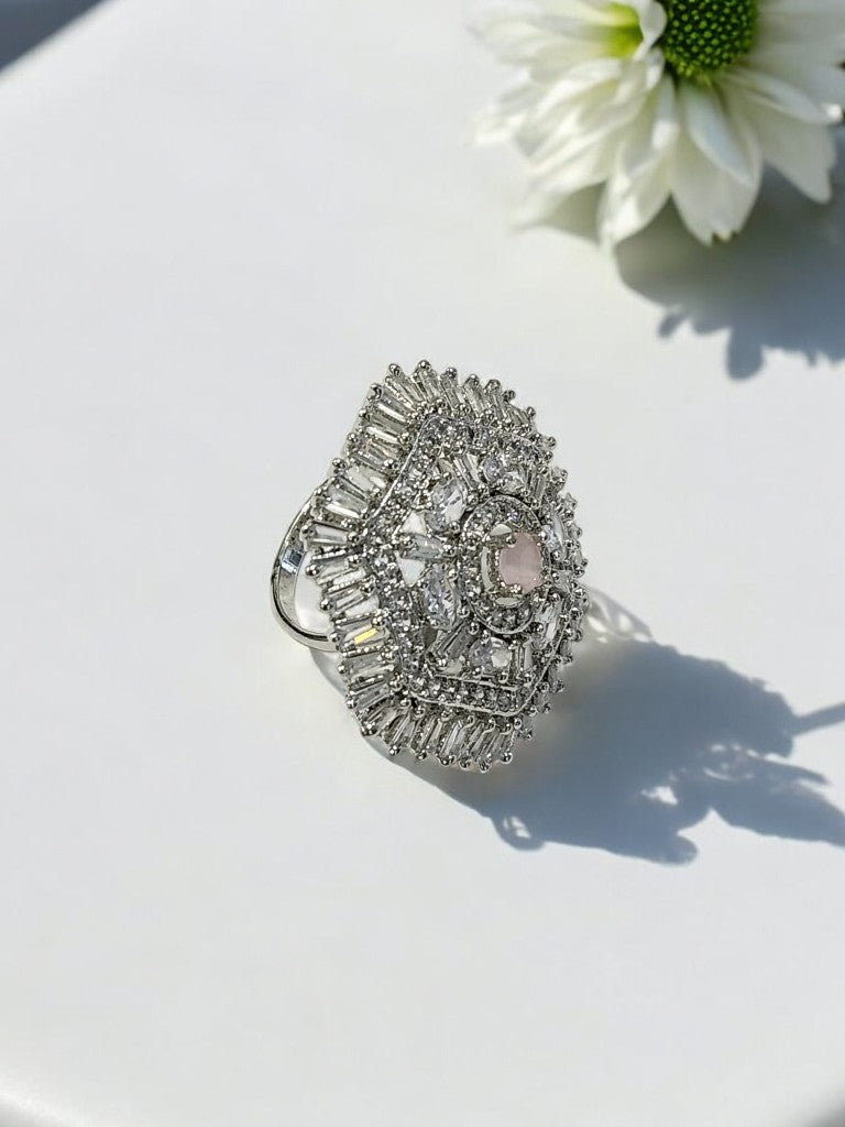 PINK KAAVI DIAMOND RING