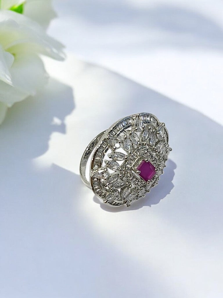 WINE ZYANNA DIAMOND RING