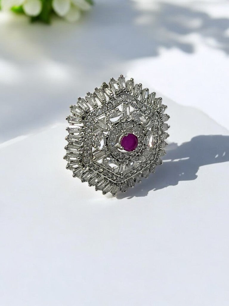 WINE KAAVI DIAMOND RING