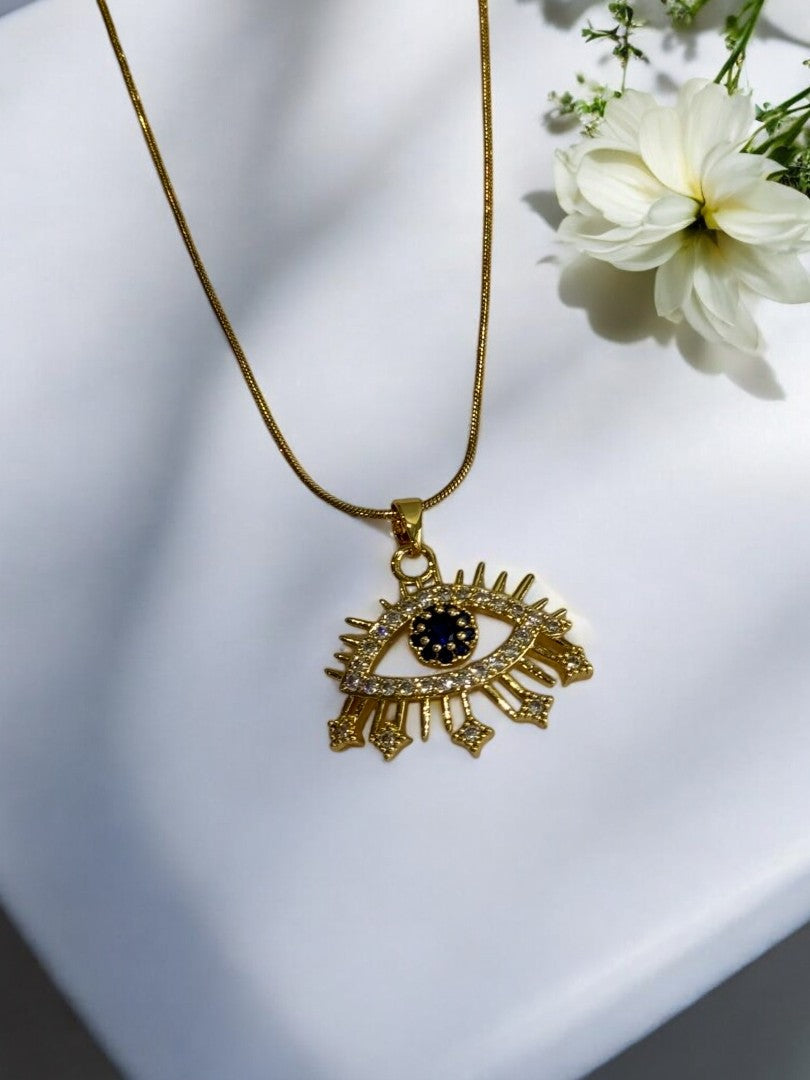 BLUE DIAMOND GATLIN NECKLACE