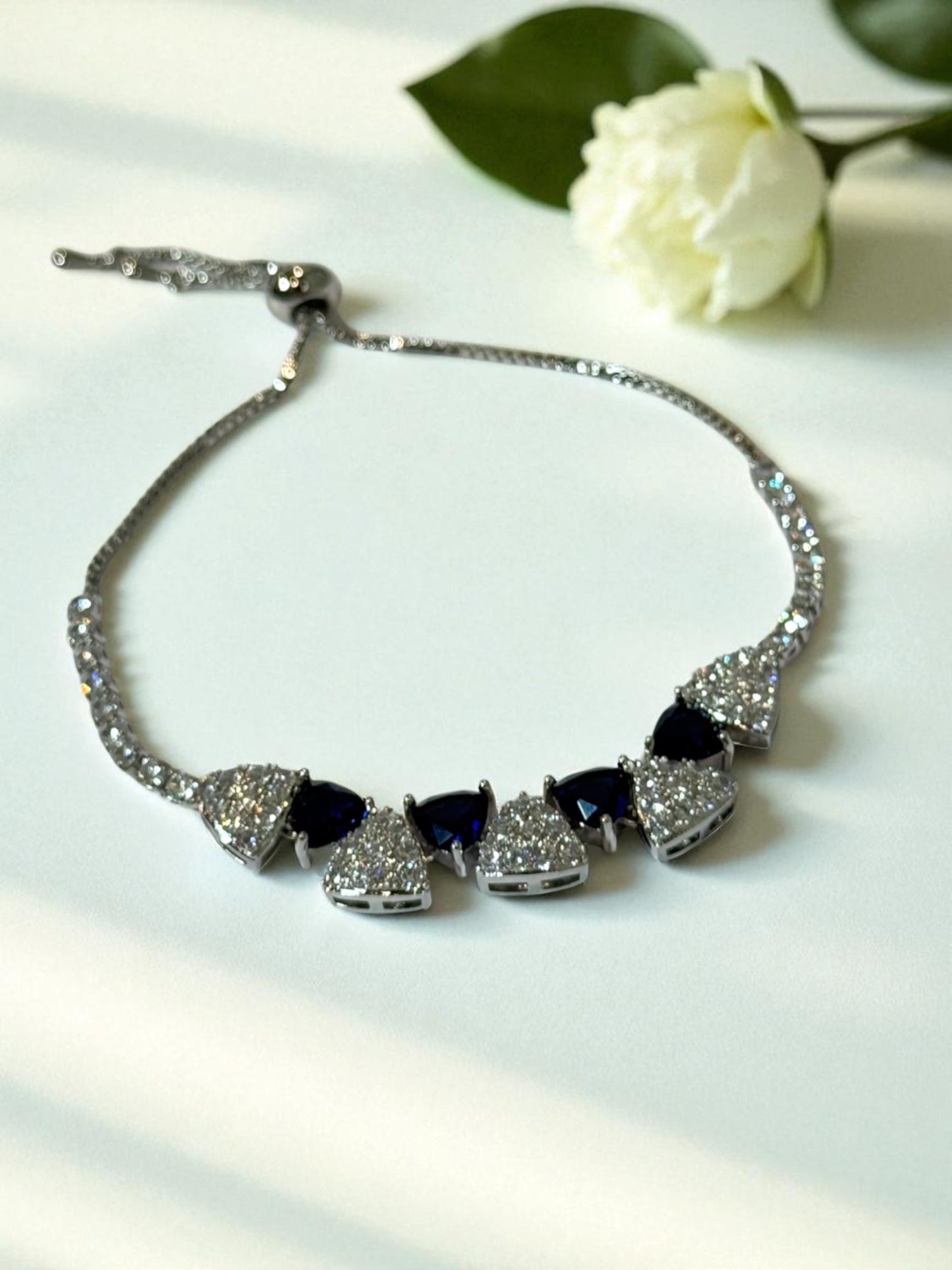 BLUE DIAMOND GEORGE BRACELET