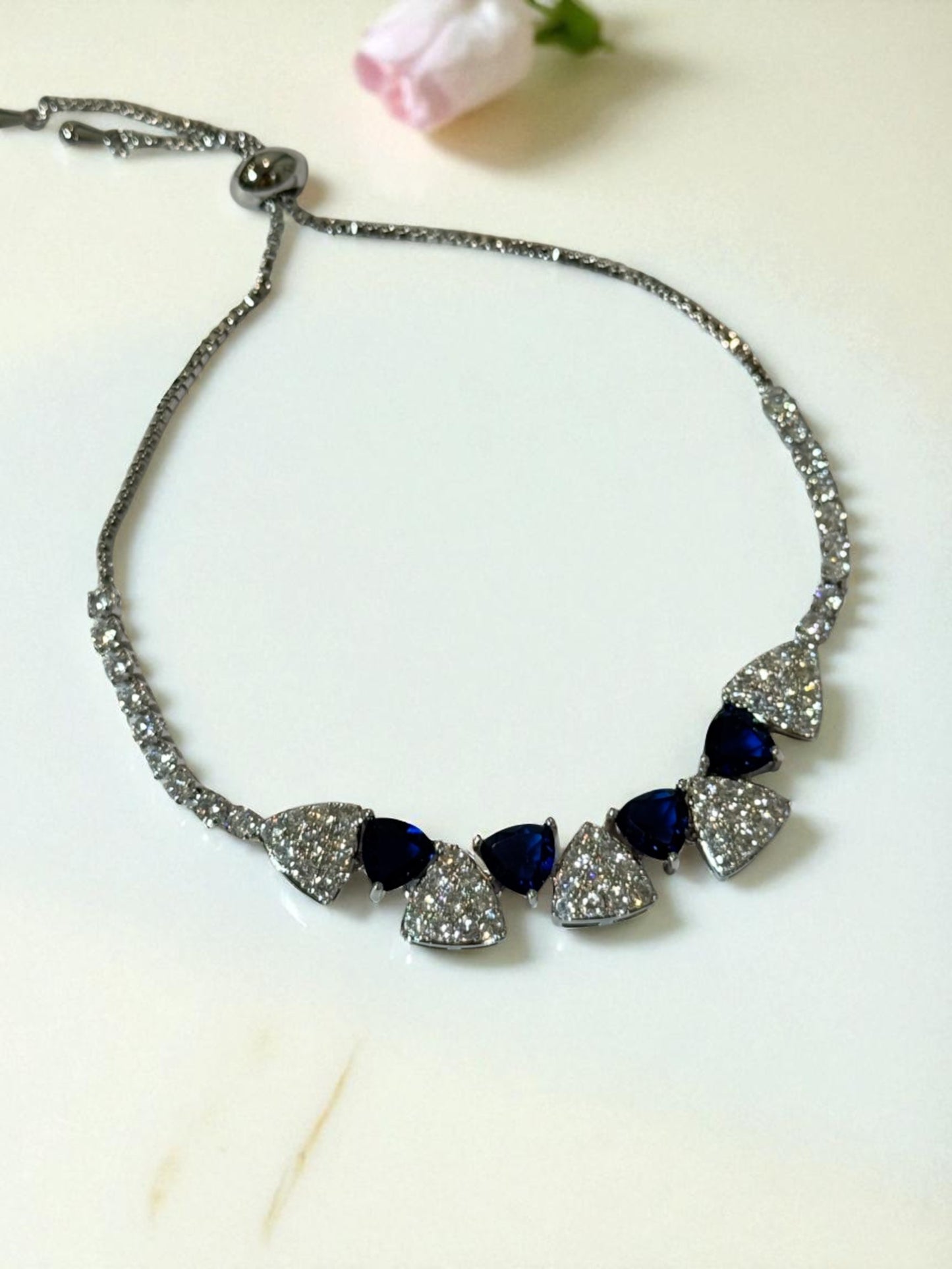 BLUE DIAMOND GEORGE BRACELET