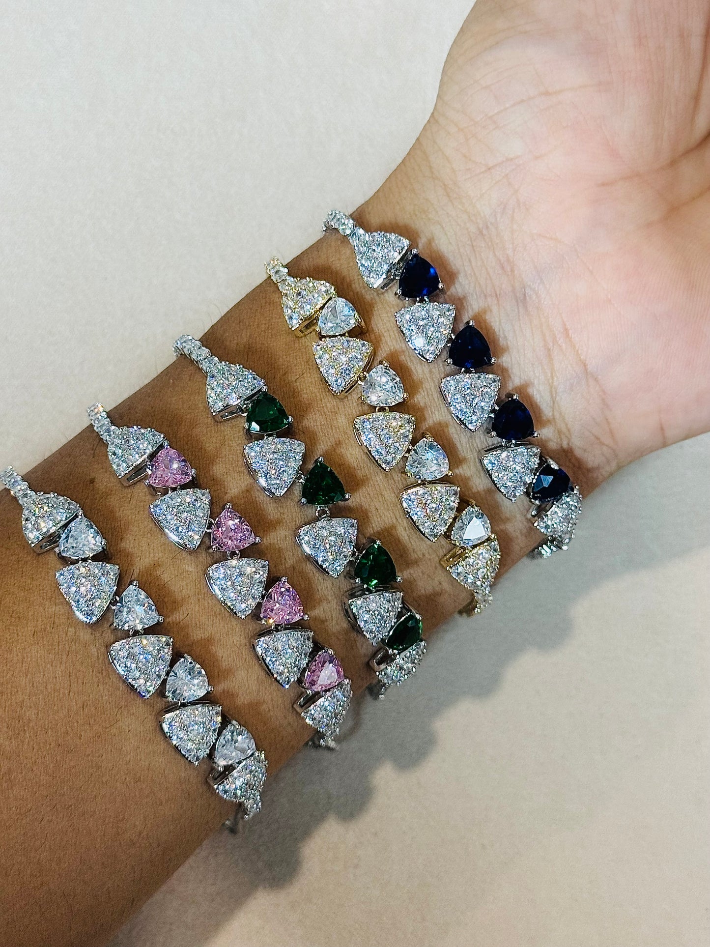 BLUE DIAMOND GEORGE BRACELET