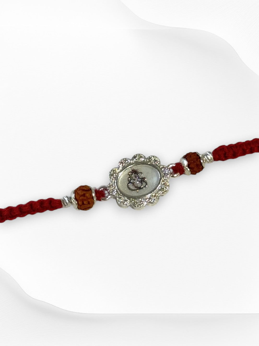 GANESH AADHYA SILVER RAKHI