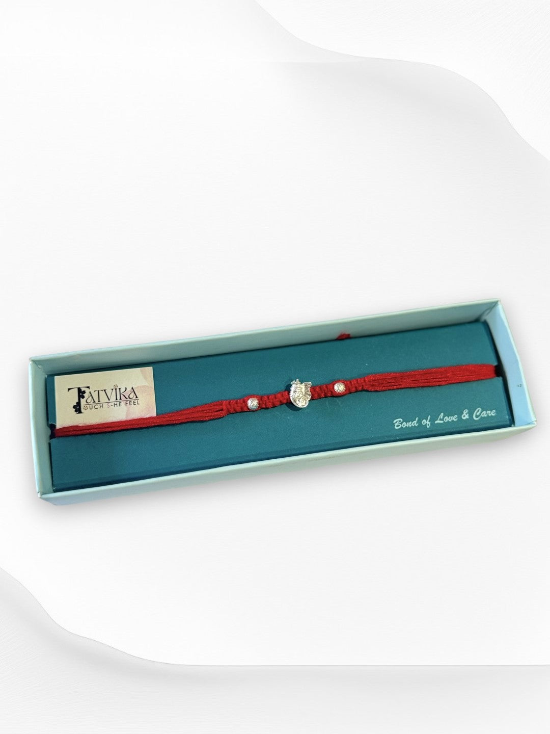 GANESH AAROHI PURE SILVER RAKHI