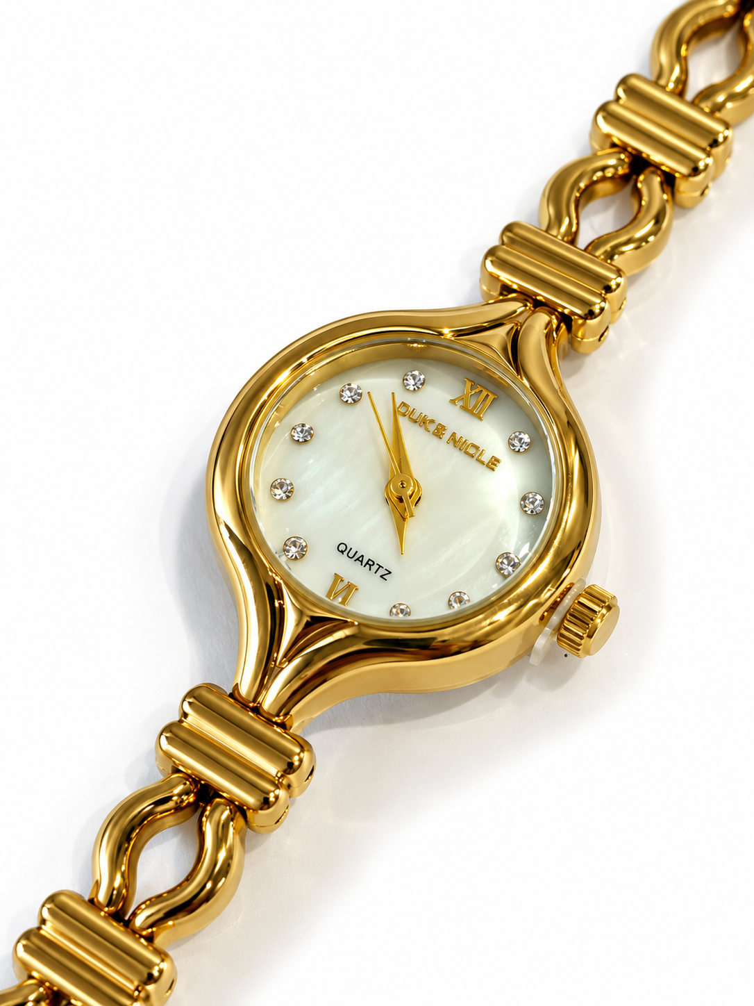 GOLDEN-WHITE ROSALIA WATCH