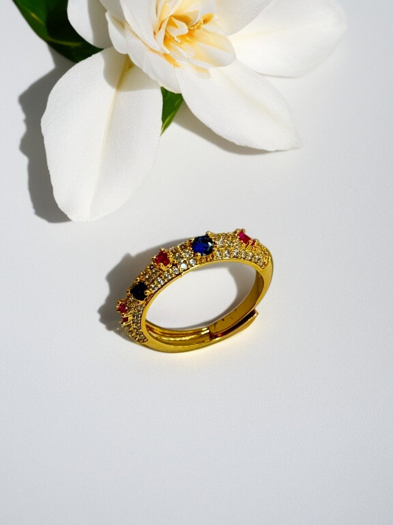 GOLDEN DIAMOND DARIEL RING
