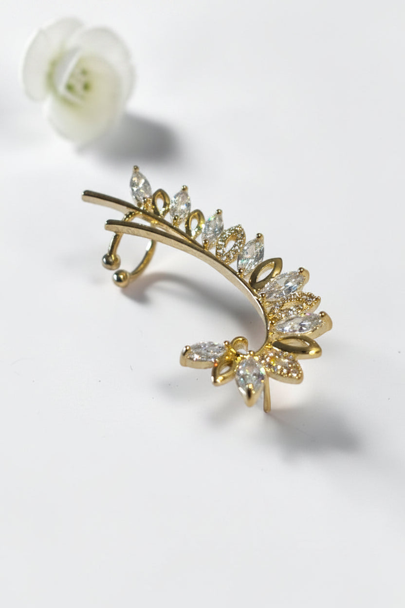 GOLDEN DIAMOND DHARINI EAR CUFF