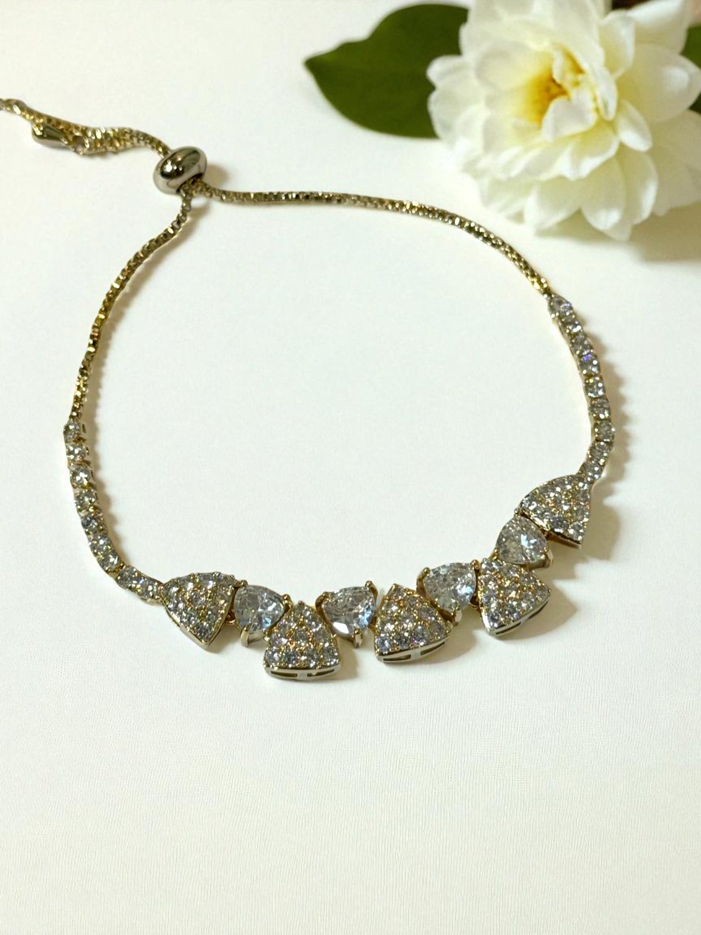 GOLDEN DIAMOND GEORGE BRACELET