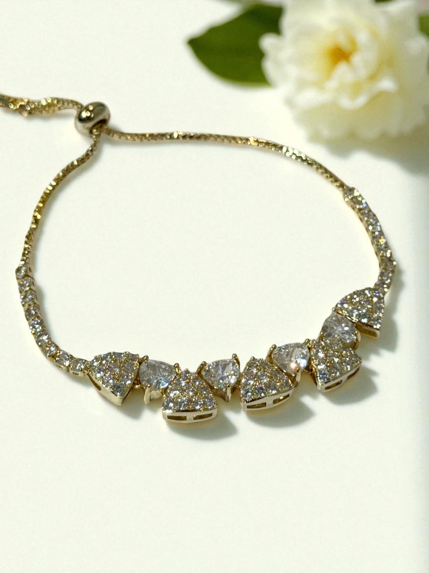 GOLDEN DIAMOND GEORGE BRACELET