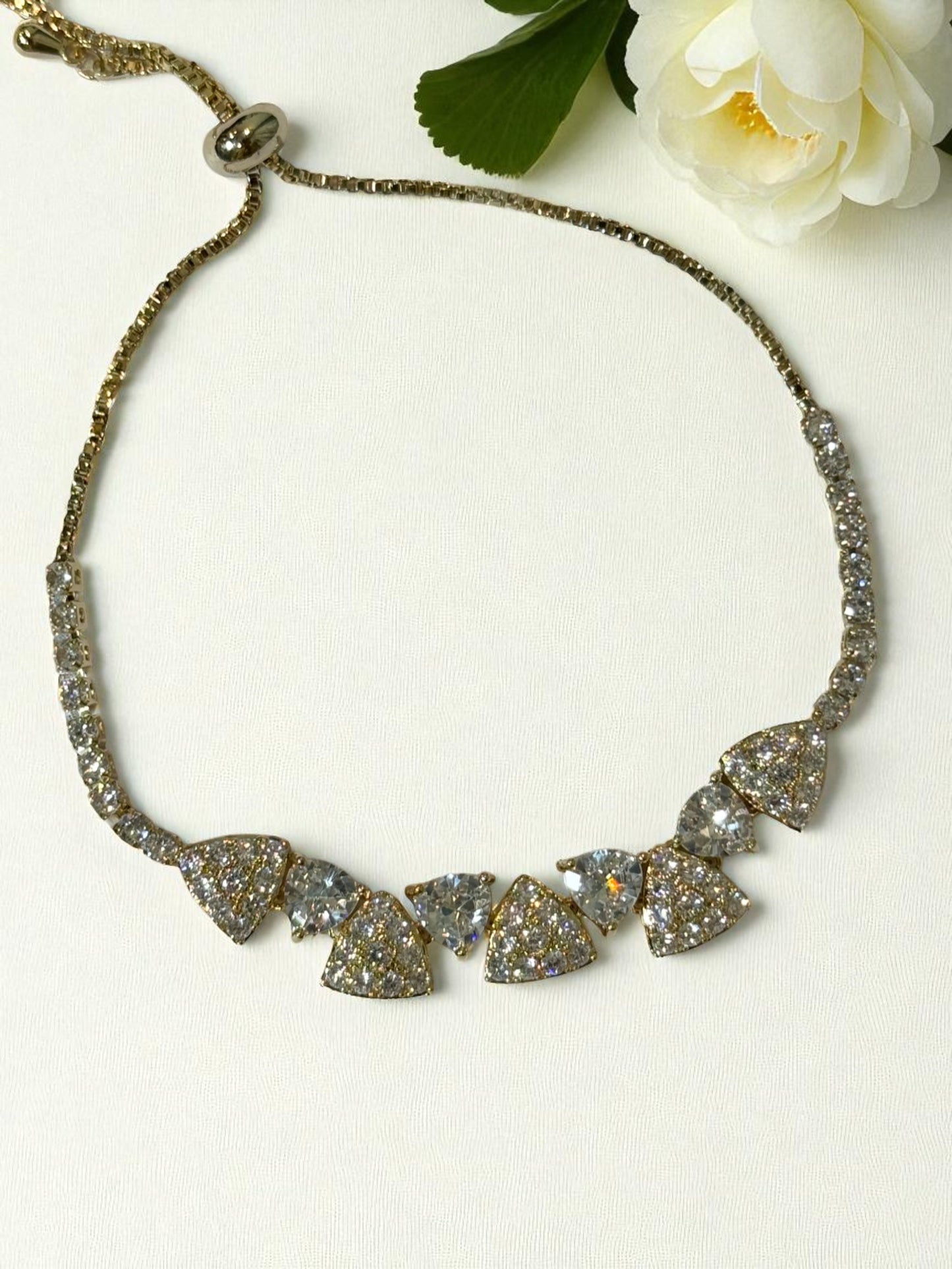 GOLDEN DIAMOND GEORGE BRACELET