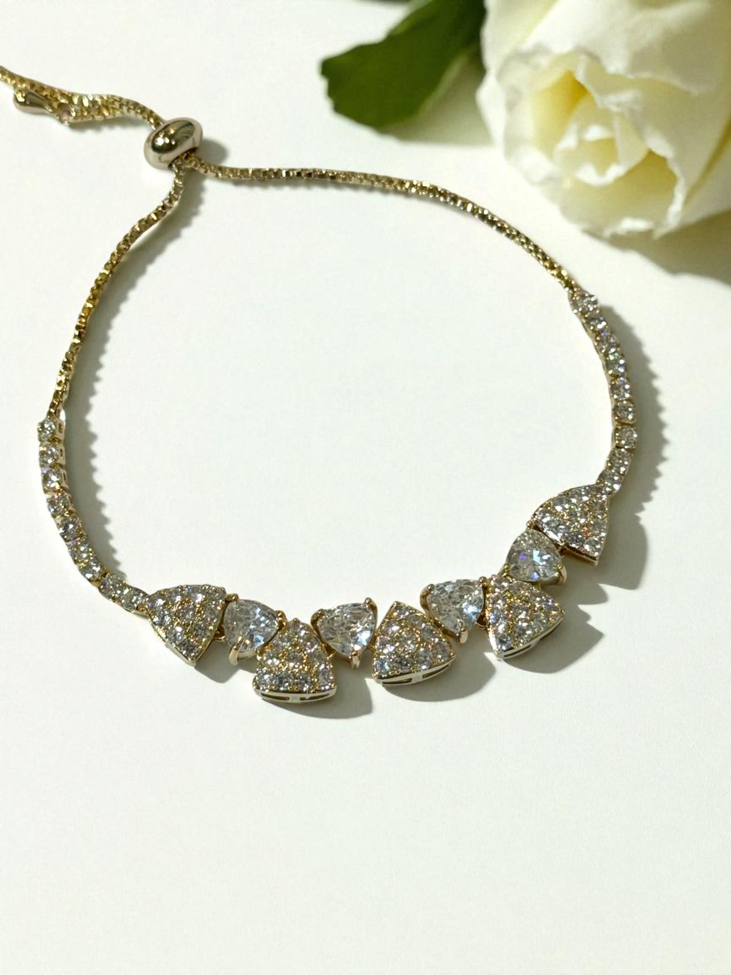 GOLDEN DIAMOND GEORGE BRACELET
