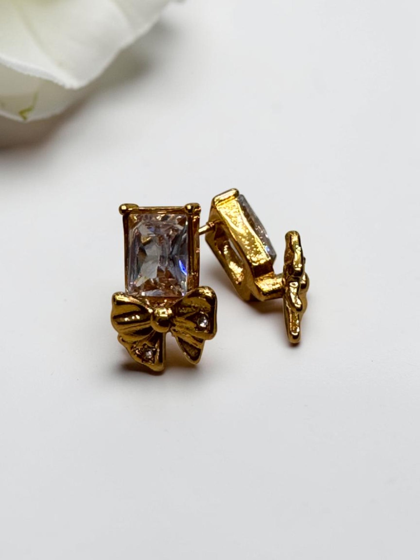 GOLDEN DIAMOND JAMESON EARRINGS