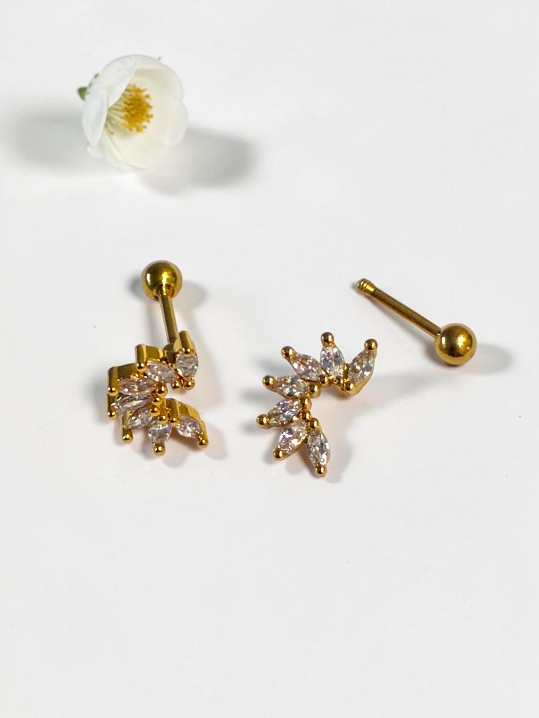 GOLDEN DIAMOND KEMIE EARRINGS