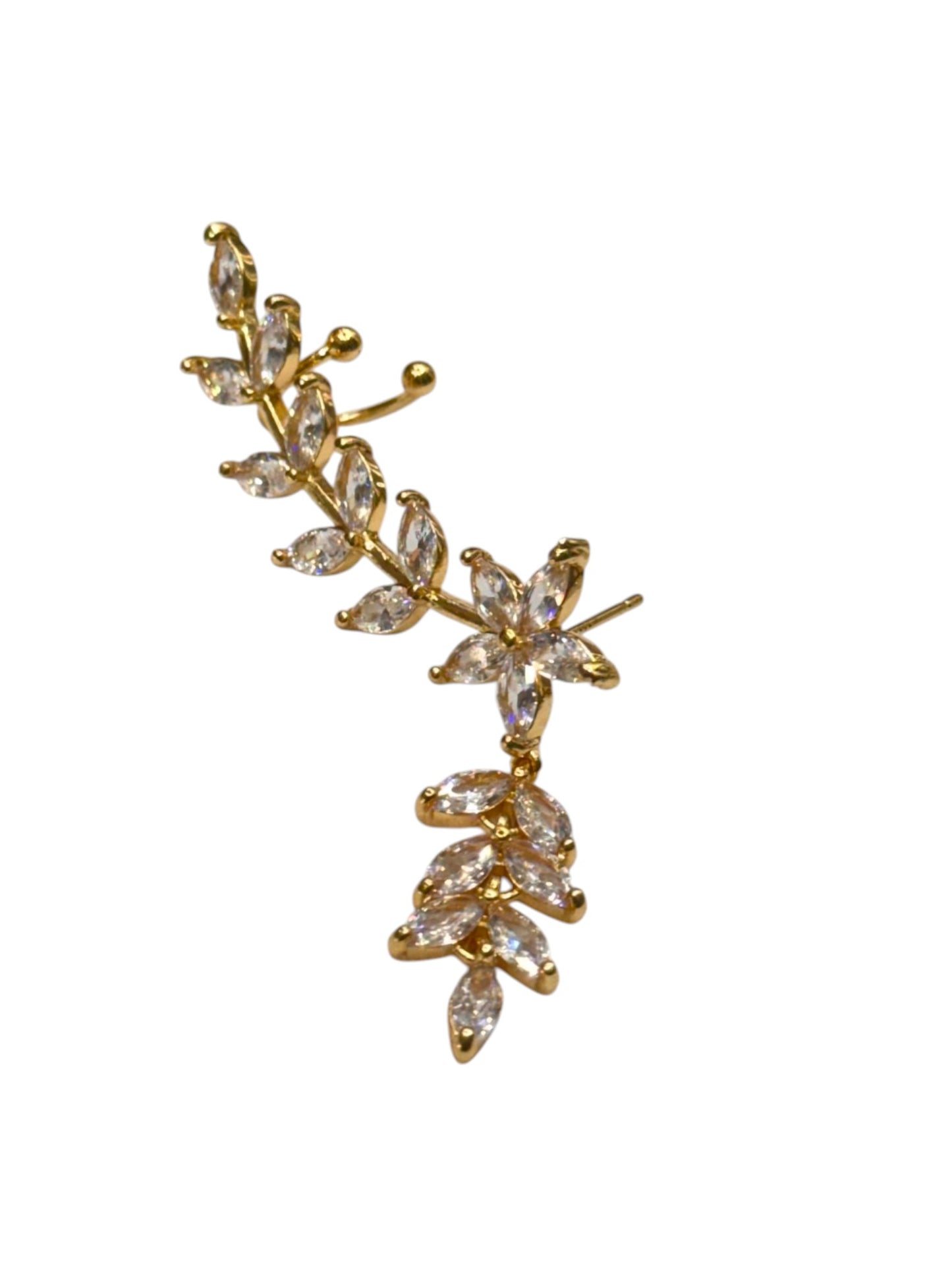 GOLDEN DIAMOND KENDALL EAR CUFF