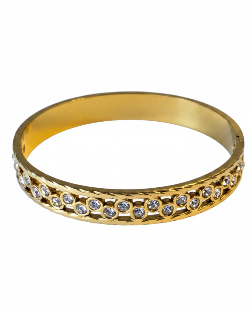 GOLDEN DIAMOND LYRA BRACELET