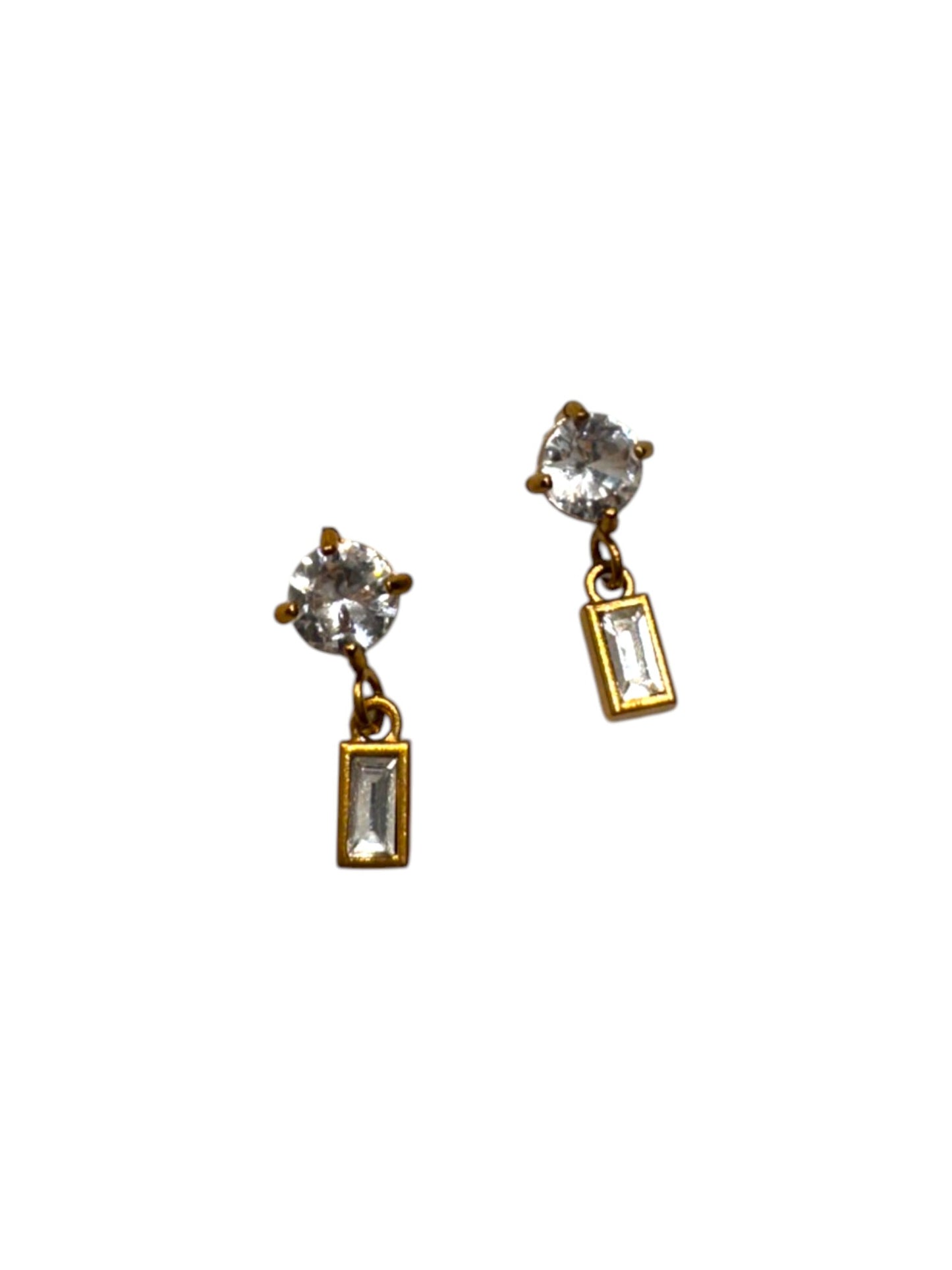 GOLDEN DIAMOND MARVIN EARRINGS