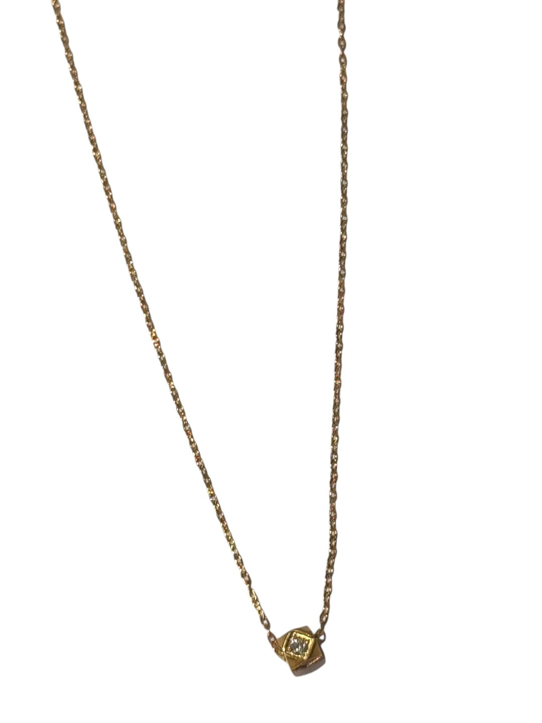 GOLDEN DIAMOND NEVILLE NECKLACE