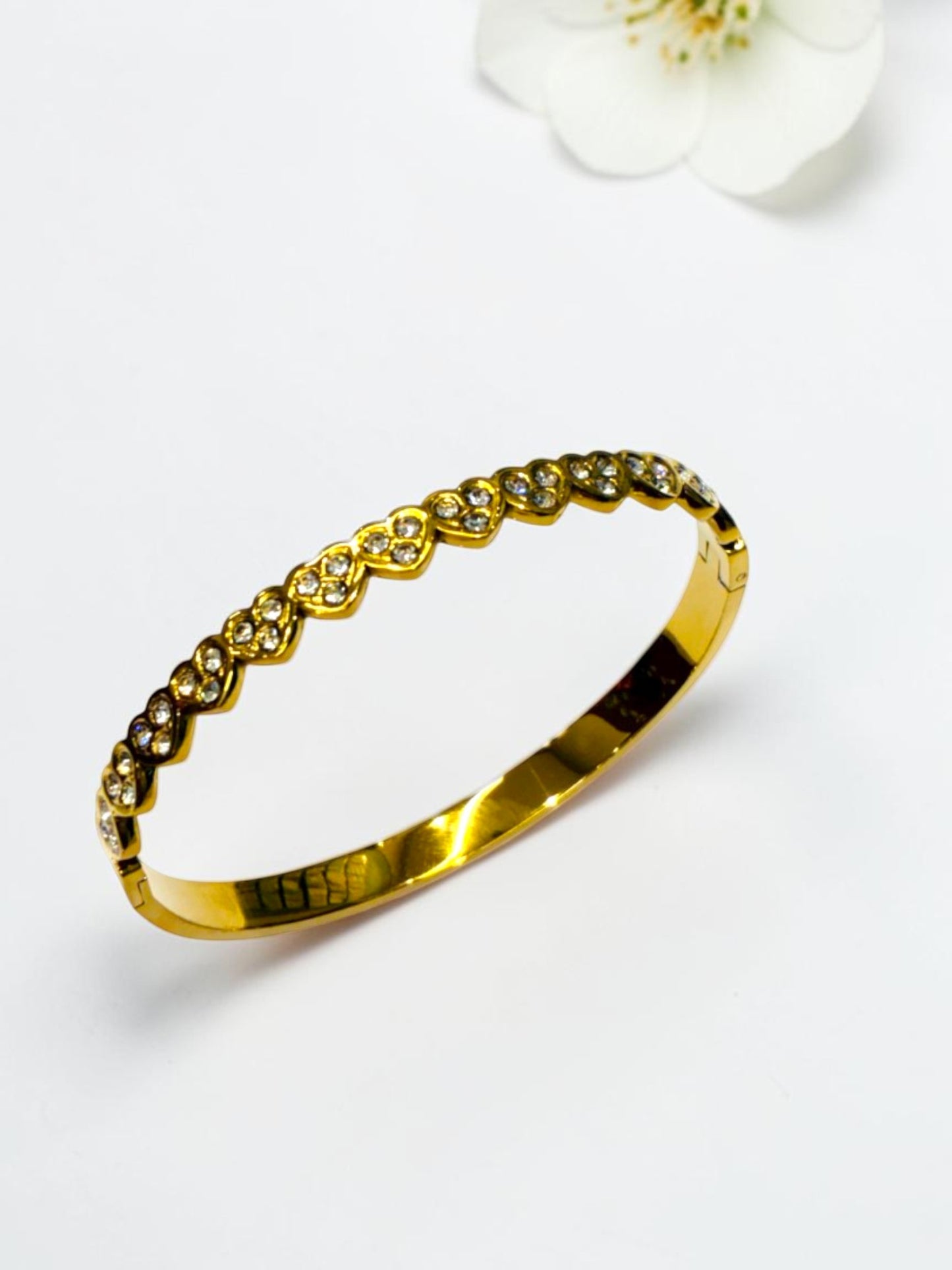 GOLDEN HEART NANCY BRACELET