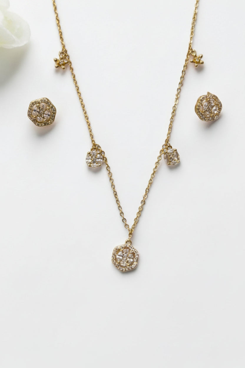 GOLDEN LAILANI NECKLACE SET
