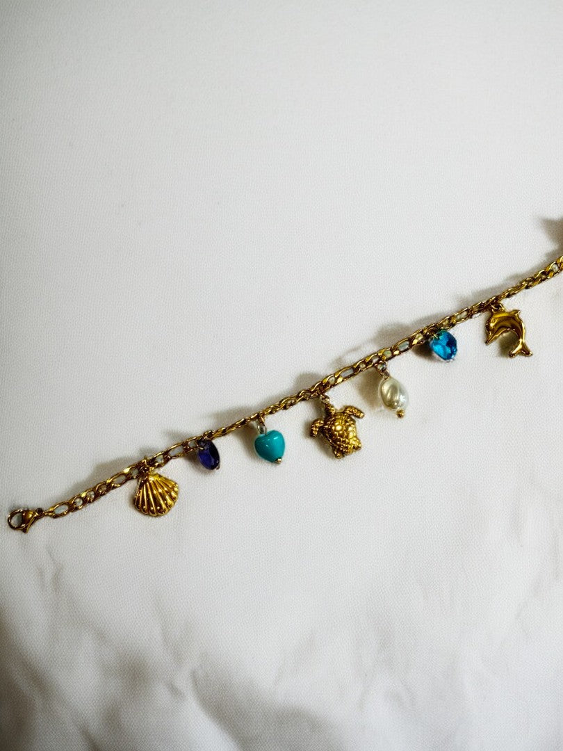 GOLDEN OCEAN CHARM JAJIEL BRACELET