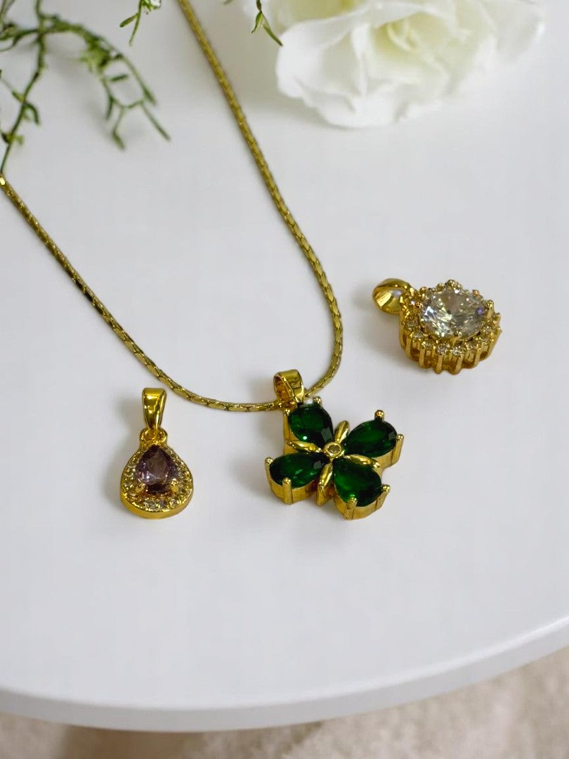 GOLDEN DIAMOND DIEGO NECKLACE