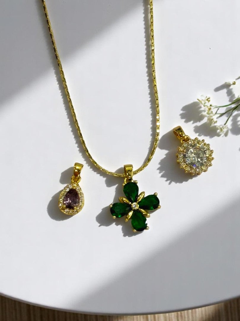 GOLDEN DIAMOND DIEGO NECKLACE