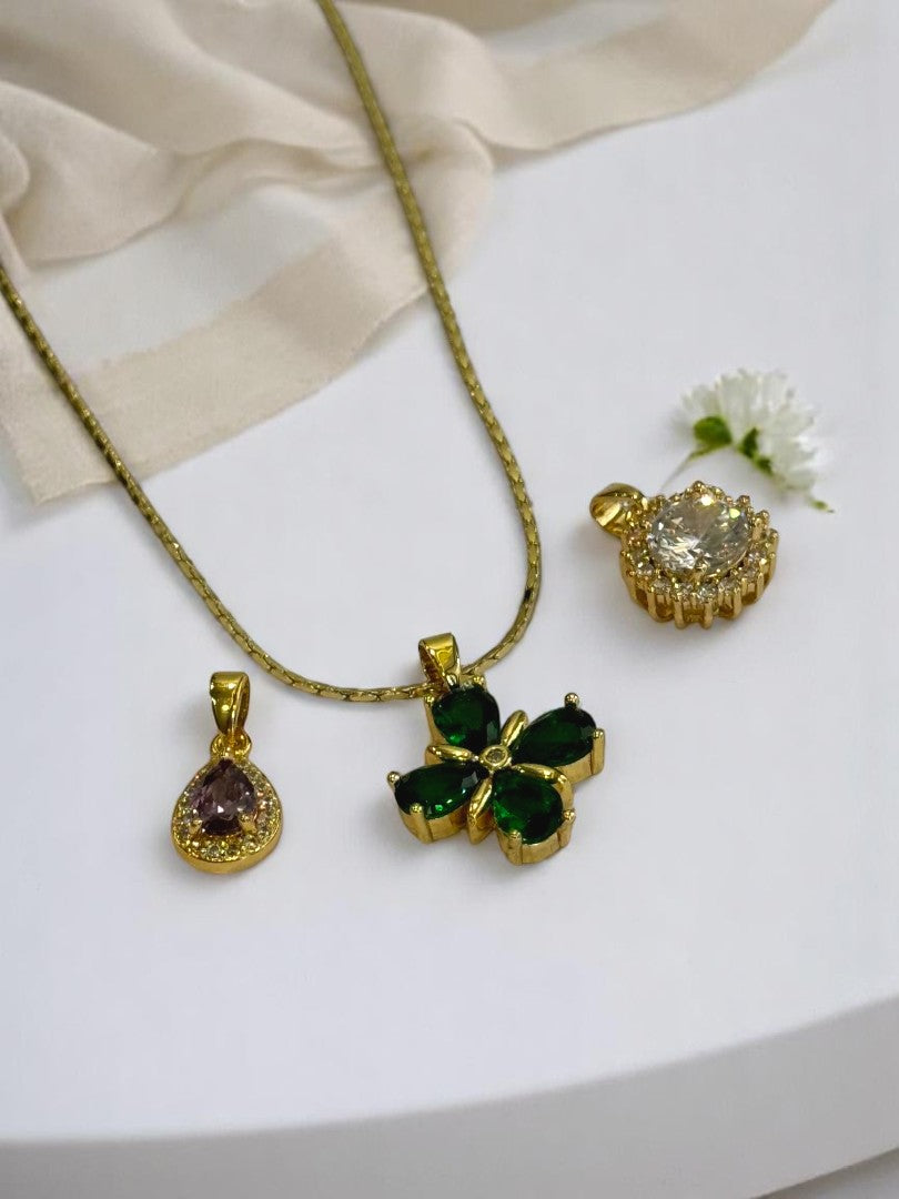 GOLDEN DIAMOND DIEGO NECKLACE