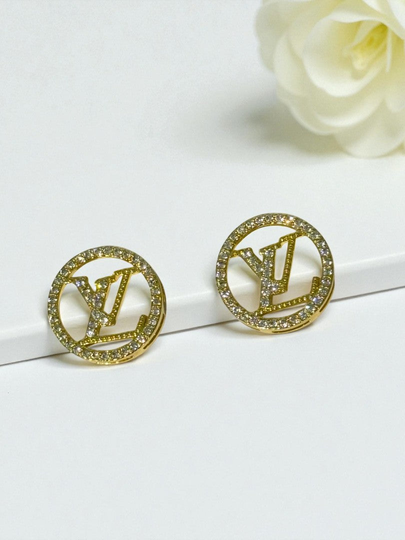 GOLDEN DIAMOND YANIE EARRINGS