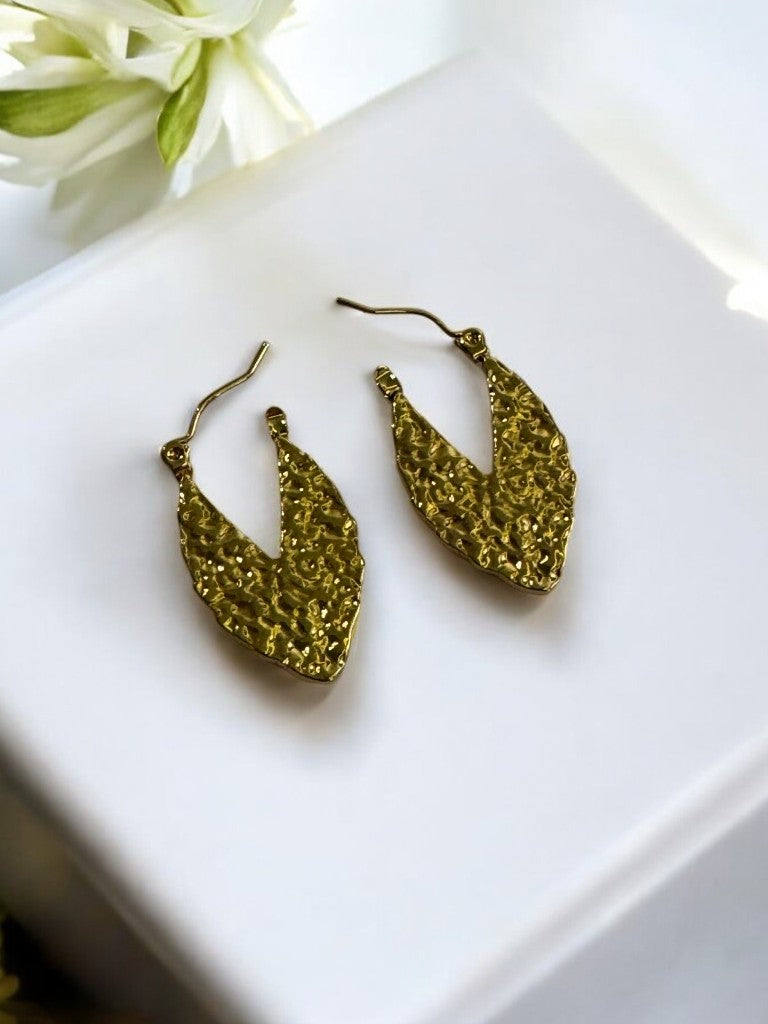 GOLDEN LEAF HOOP