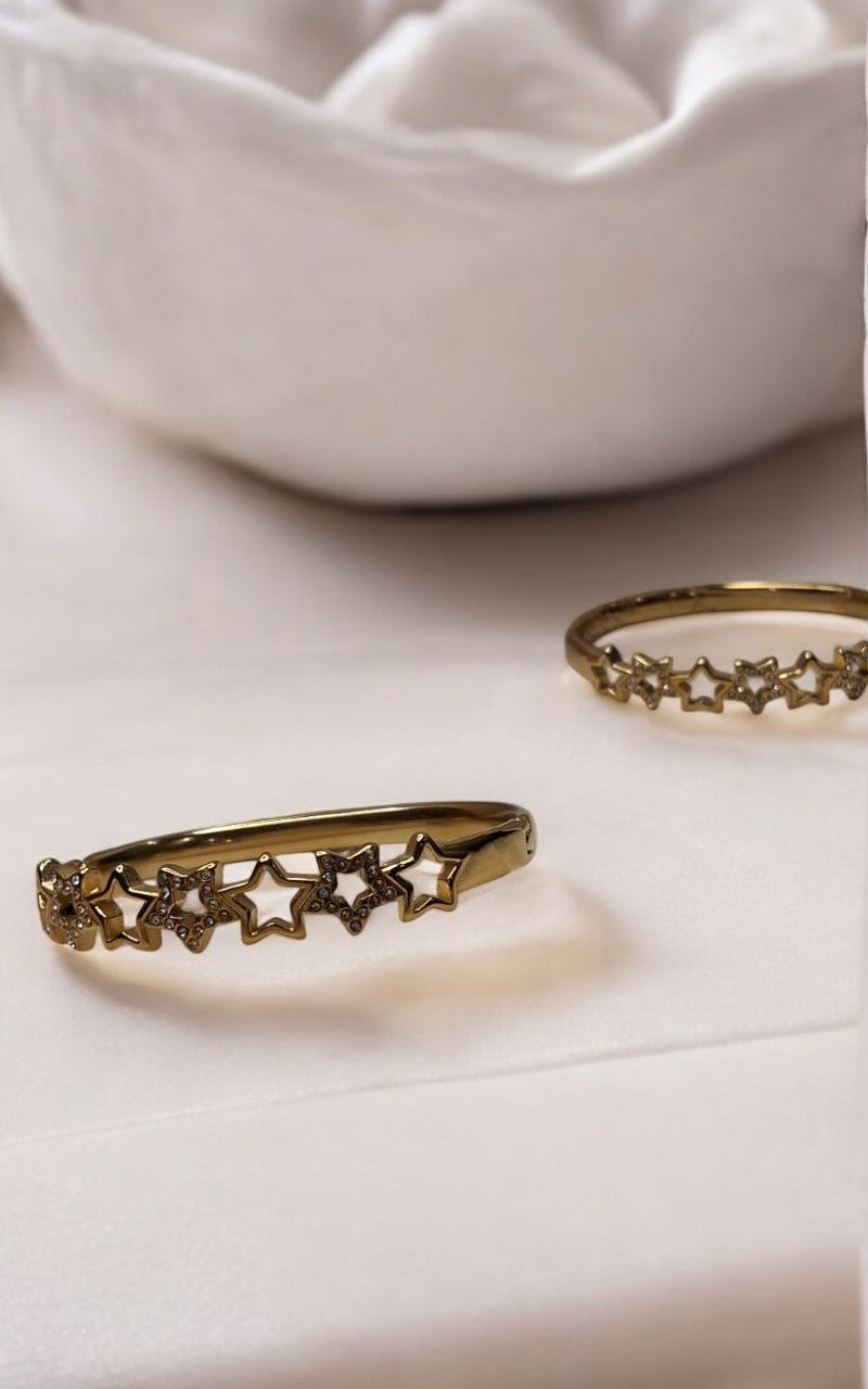 GOLDEN STAR WITH DIAMOND STAR