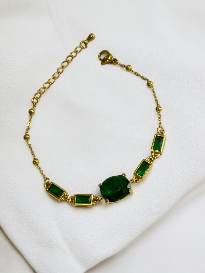 GREEN CADEN BRACELET