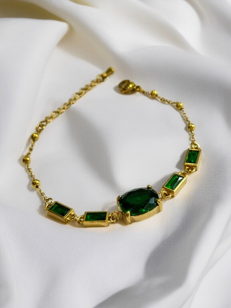 GREEN CADEN BRACELET