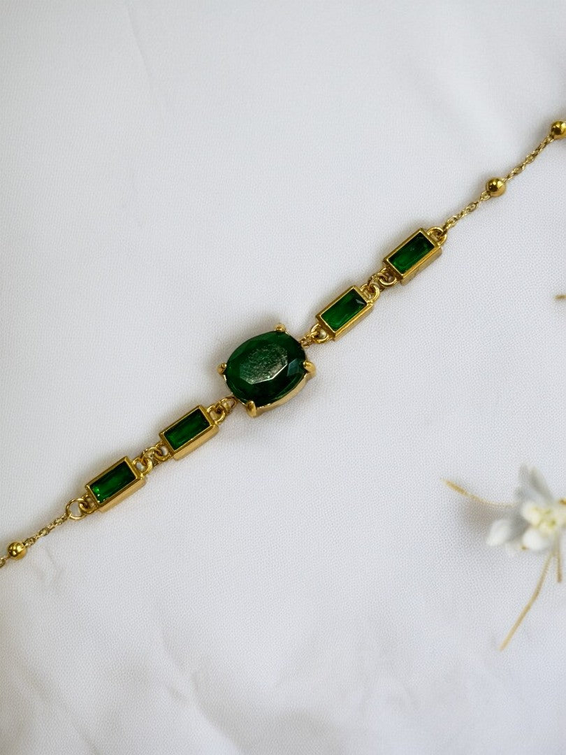 GREEN CADEN BRACELET