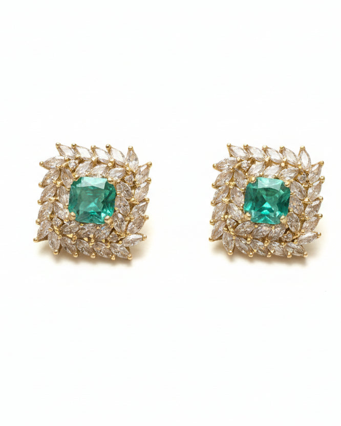 GREEN DIAMOND ISHEE NECKLACE SET