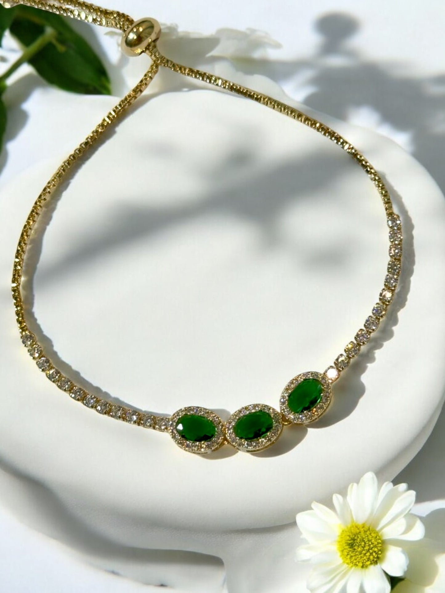 GREEN DIAMOND NEZER BRACELET