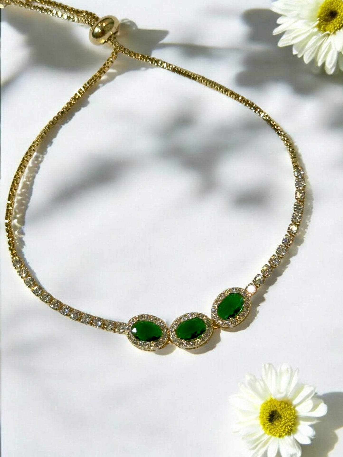 GREEN DIAMOND NEZER BRACELET