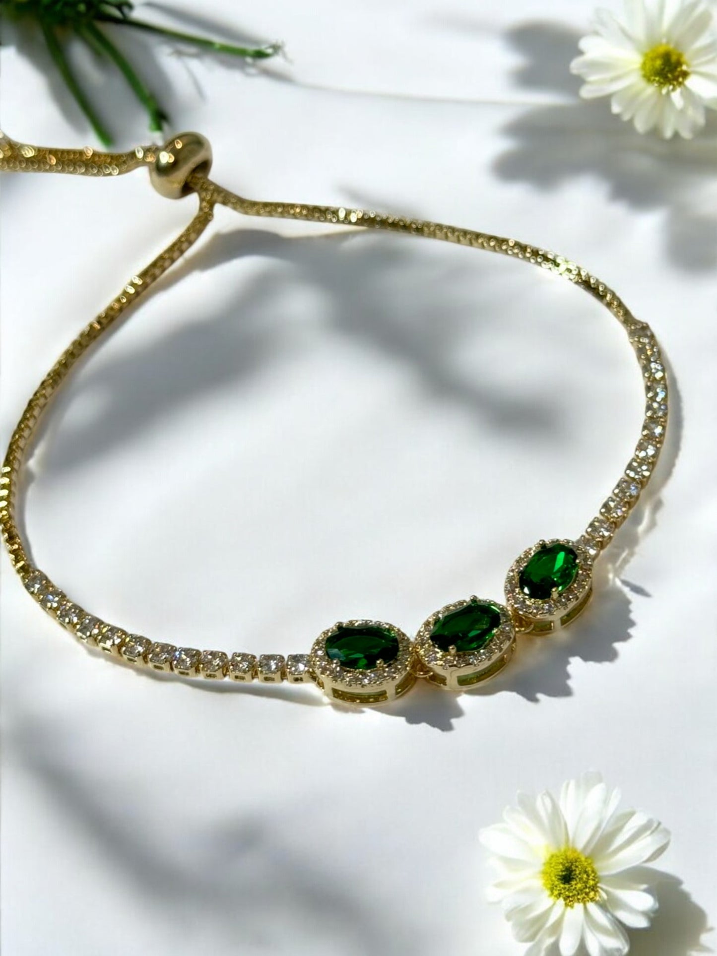 GREEN DIAMOND NEZER BRACELET