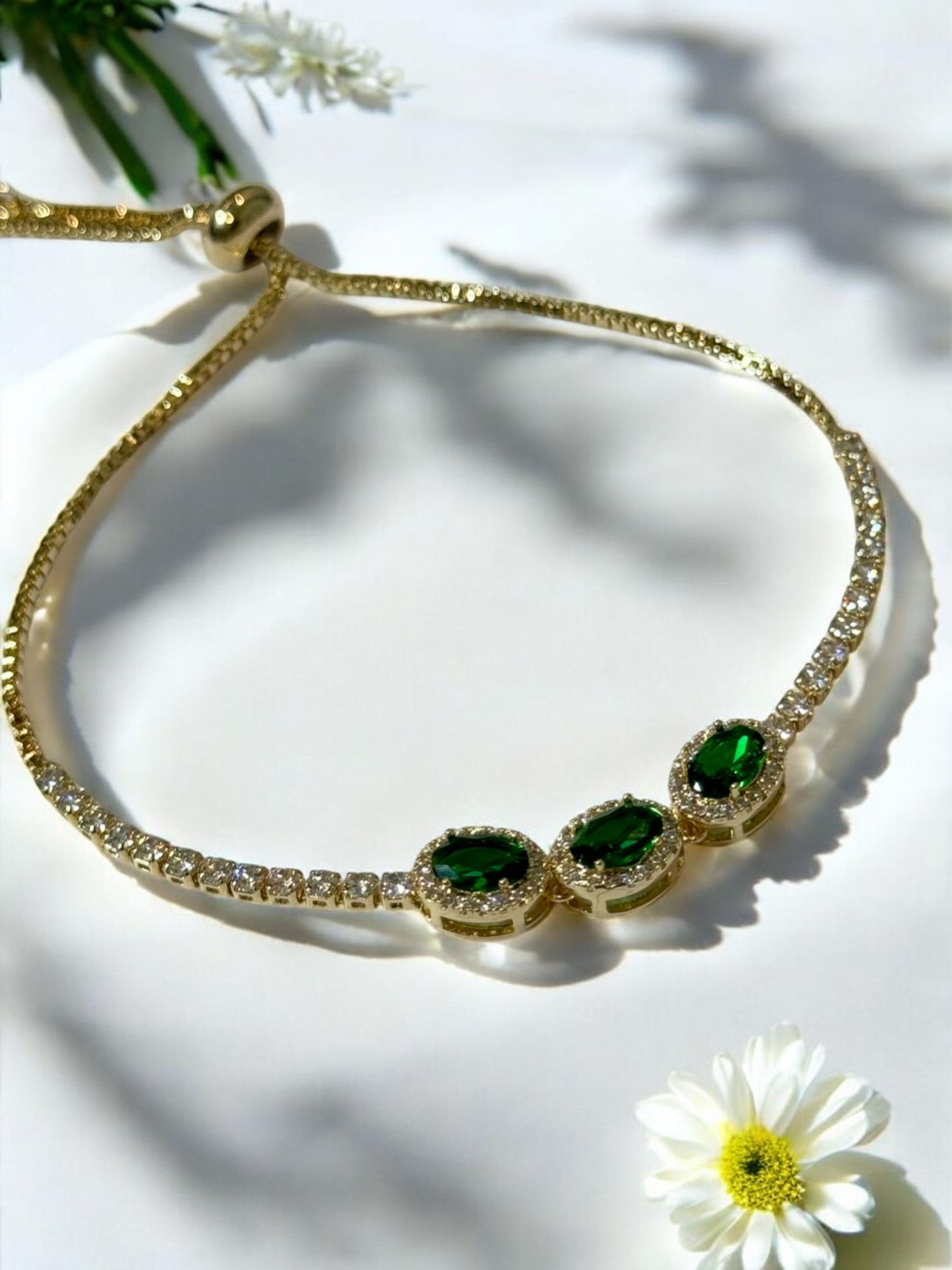 GREEN DIAMOND NEZER BRACELET
