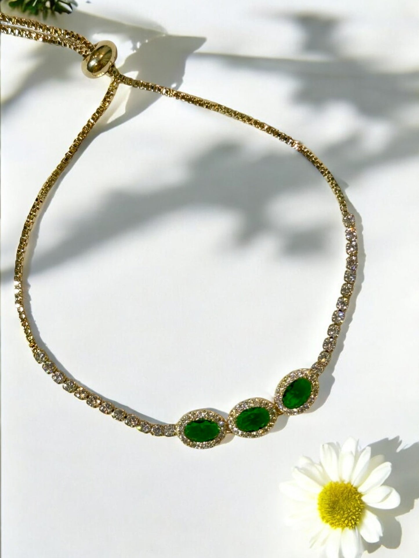 GREEN DIAMOND NEZER BRACELET