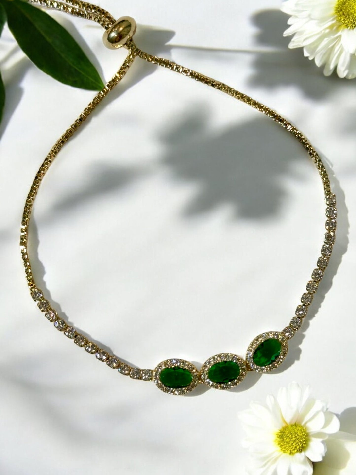 GREEN DIAMOND NEZER BRACELET